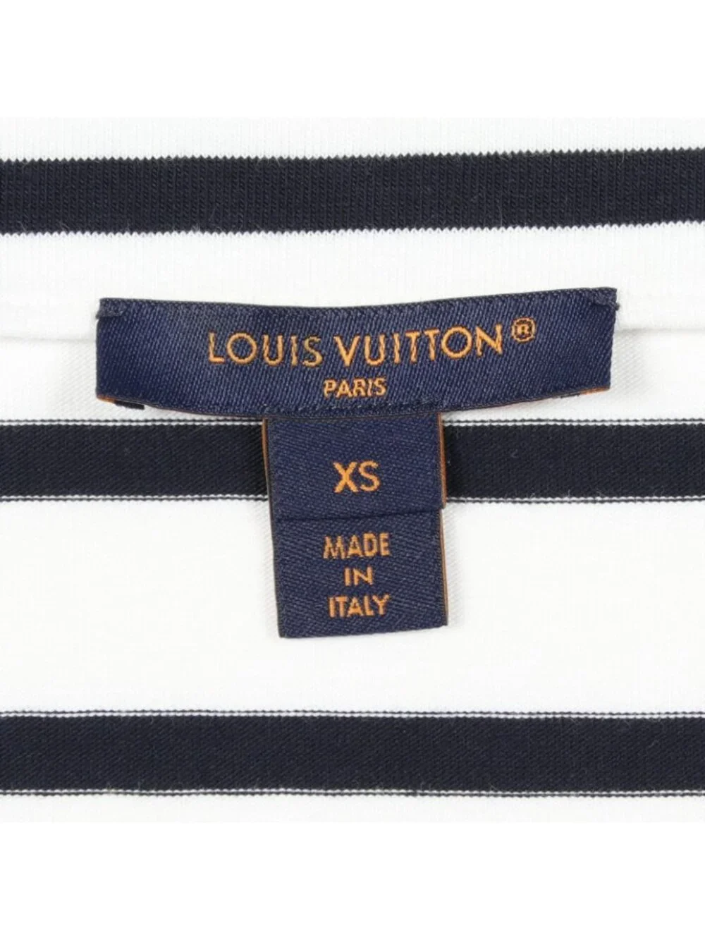 Louis Vuitton Short Sleeve T-Shirt Border with Anchor Chain Kfk Cotton
